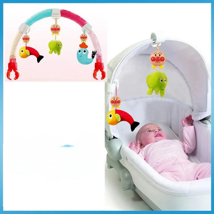 Bed Clamps Hanging Bells Baby Stroller Pendants Music Bed Clips Seat Clips Cart Hanging