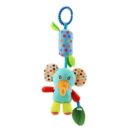 6Types Baby handheld toys rattle music Teether can bite Baby grip training Crib bell Stroller hanging bell Giraffe gift